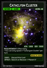 Cataclysm Cluster