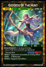 Goddess Of The Hunt