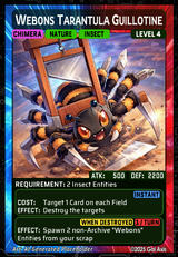 Webons Tarantula Guillotine