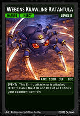 Webons Krawling Katantula