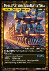 Mobile Fortress: Super Buster Tesla